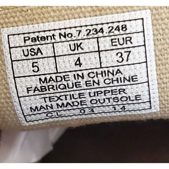 Sanuk Vagabond Slip On Canvas Sidewalk Surfers Shoes Size 5 US Digital Camo - Picture 8 of 8